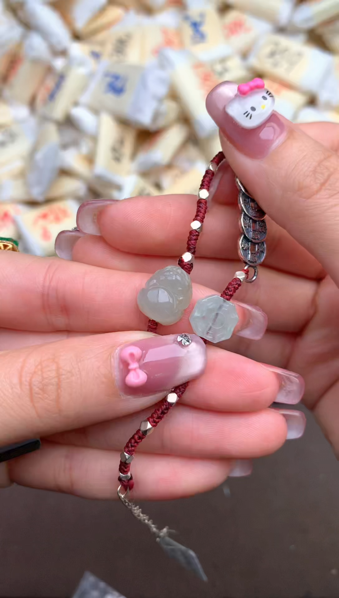 【闪购商品】翡翠手绳未镶嵌 —  