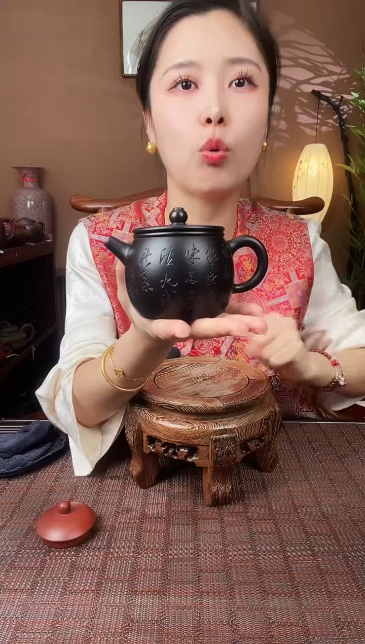 【闪购商品】紫砂茶壶宜兴紫砂壶还原烧彩虹玉带