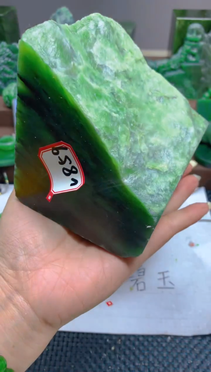 【闪购商品】和田玉未镶嵌珠宝半成品859