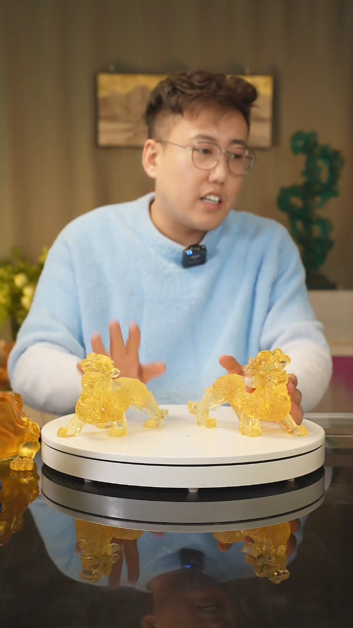 【闪购商品】雅致水晶琉璃 摆件 花器 果盘 茶酒具