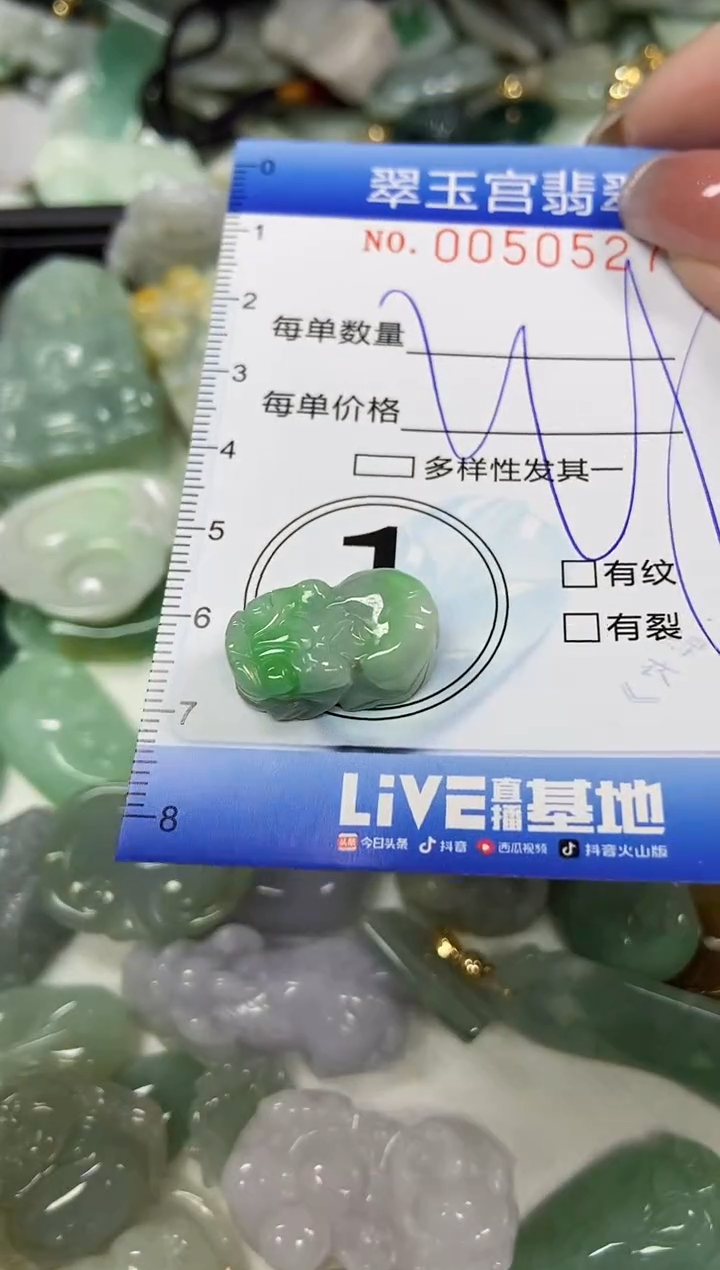 【闪购商品】翡翠颈饰未镶嵌闪购0050527