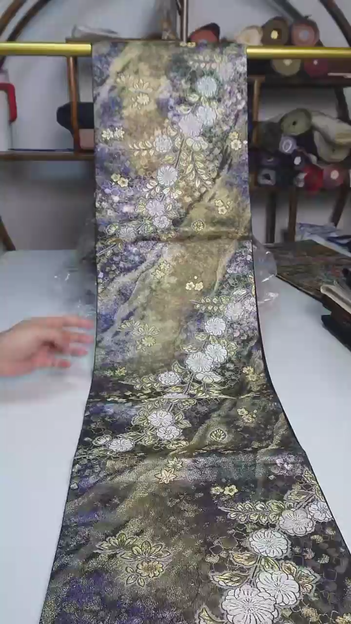 【闪购商品】织绣67西阵织两通石花