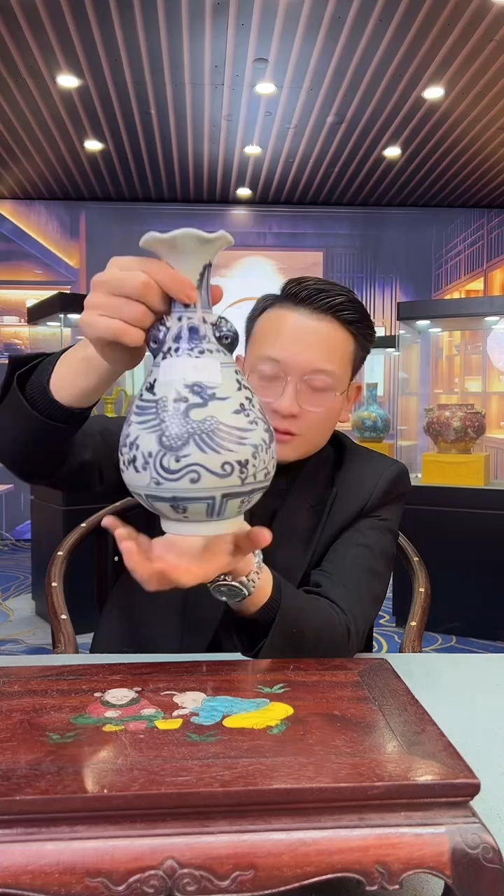 小清新景德镇陶瓷瓶11