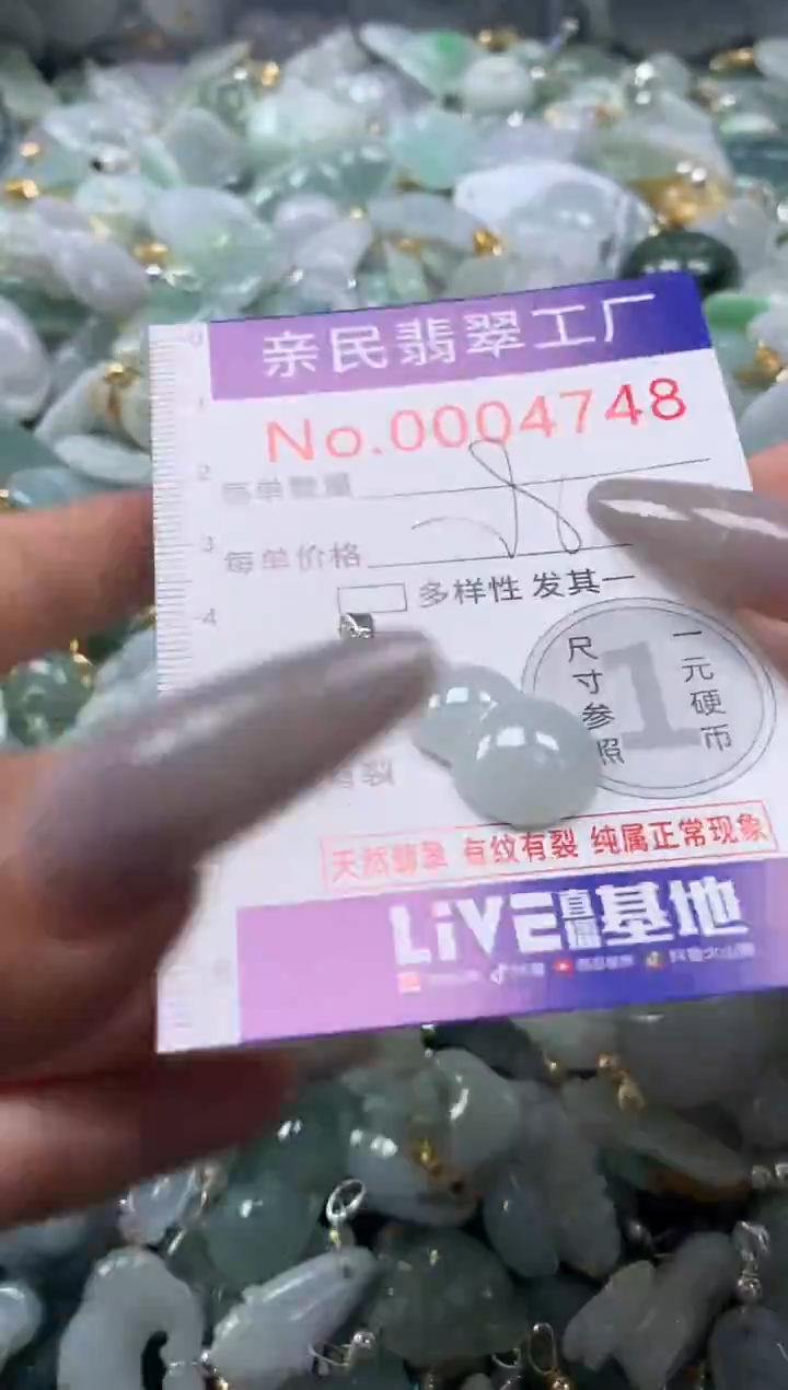 颈饰未镶嵌翡翠4748