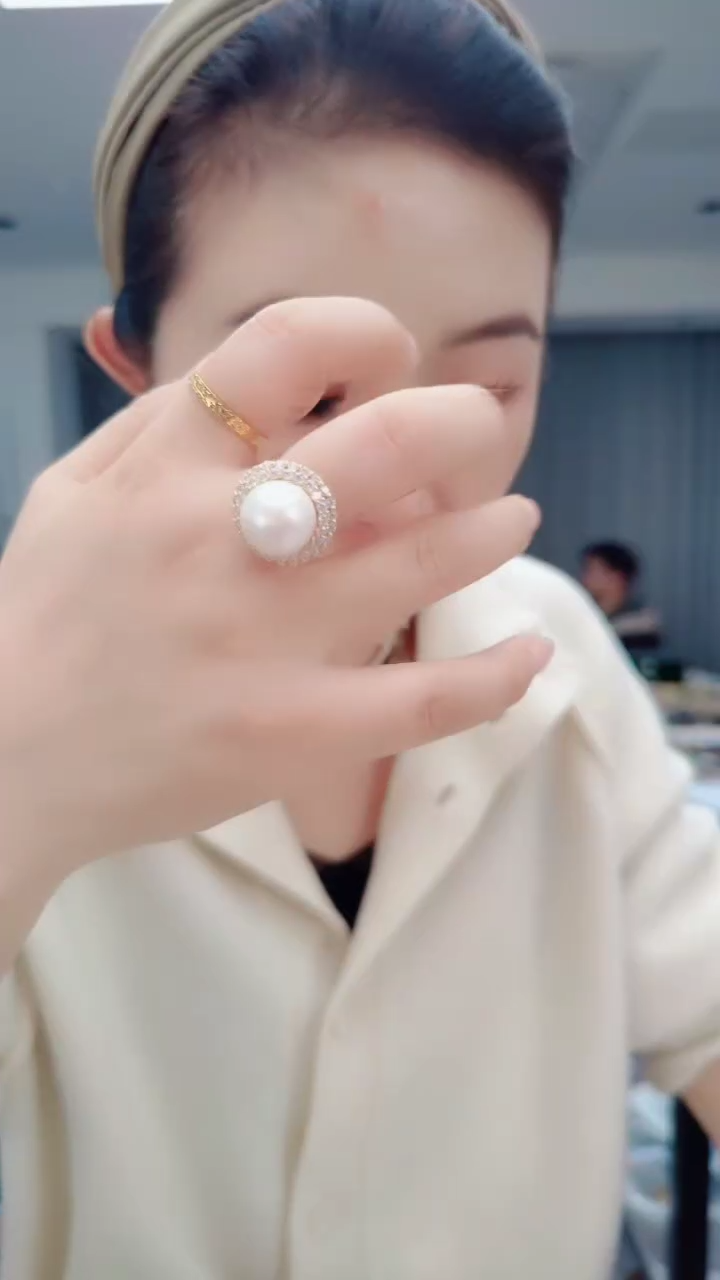 颈饰未镶嵌淡水珍珠2980戒指