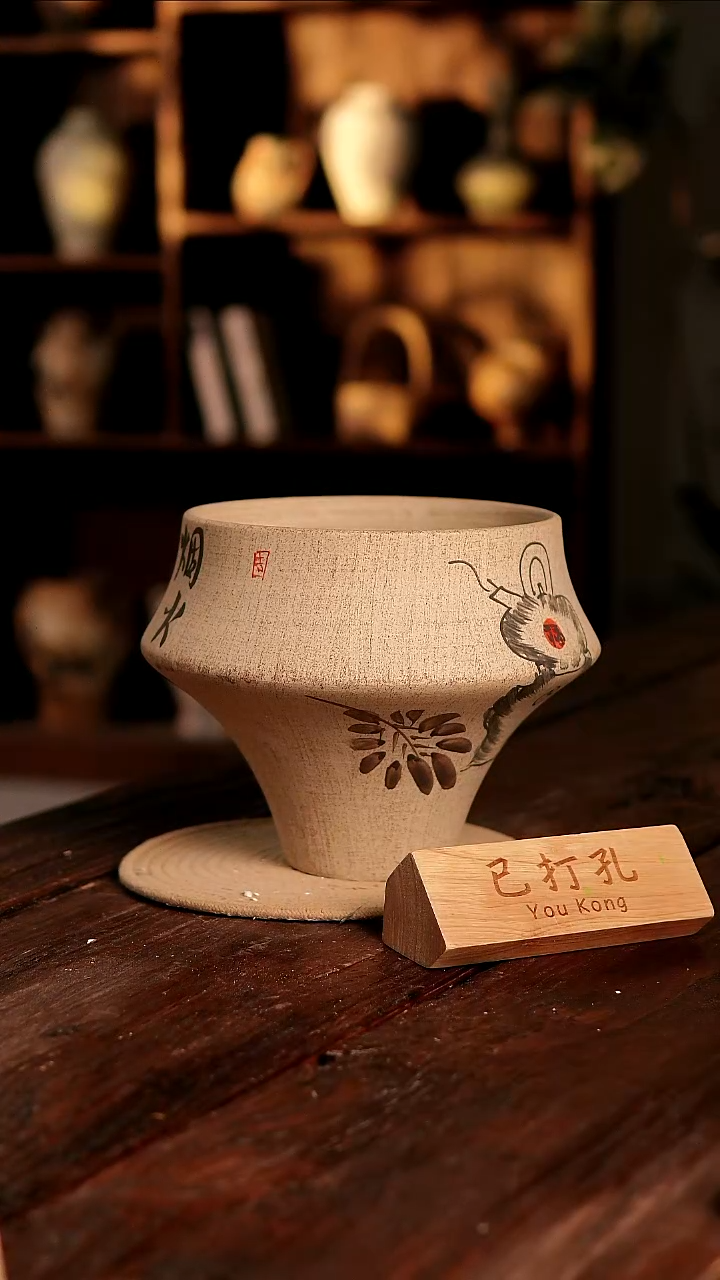 摆件23-354高度22口径20已打孔误差2