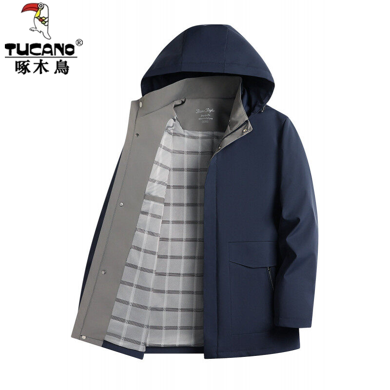 TUCANO/啄木鳥男士男装男款外套牛奶丝户外穿搭春装高级感春秋