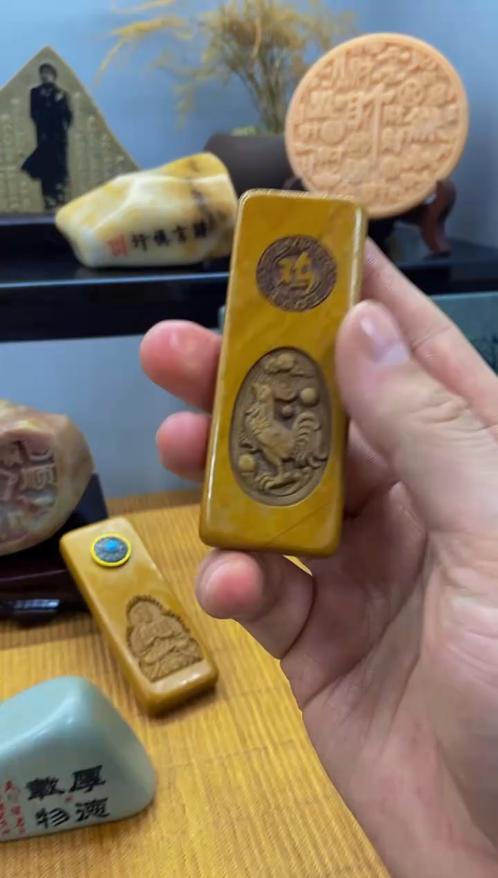 【闪购商品】茶宠石头刻字3333333上333