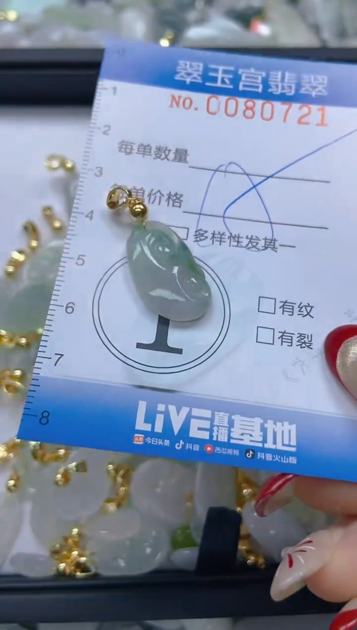 【闪购商品】翡翠颈饰未镶嵌闪购0080721