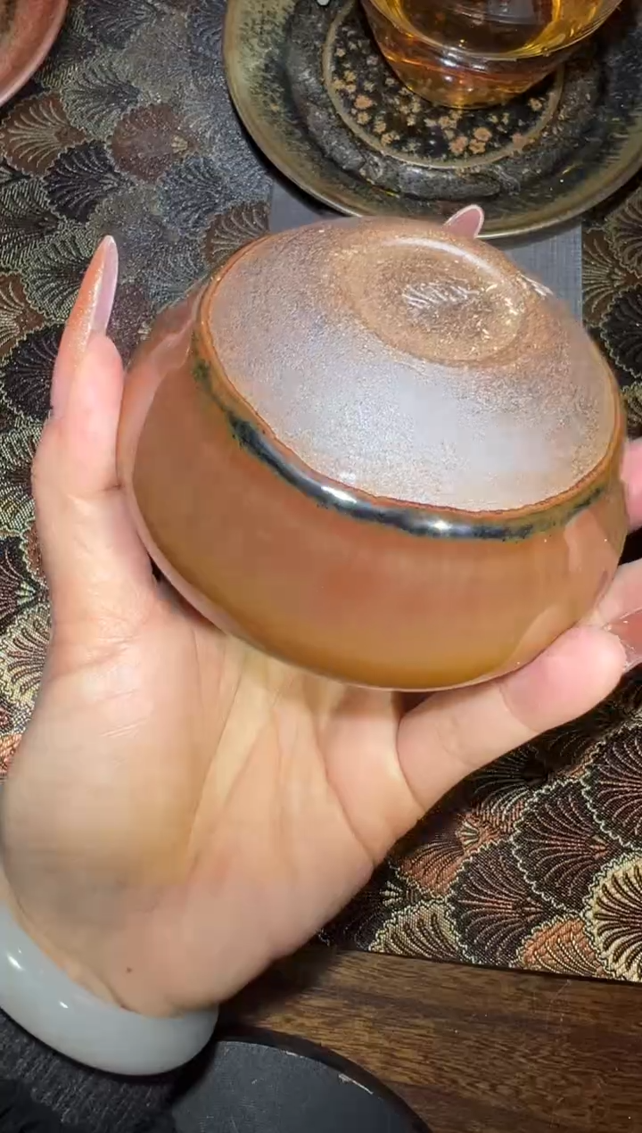 【闪购商品】茶盏9@建窑建盏行云建盏