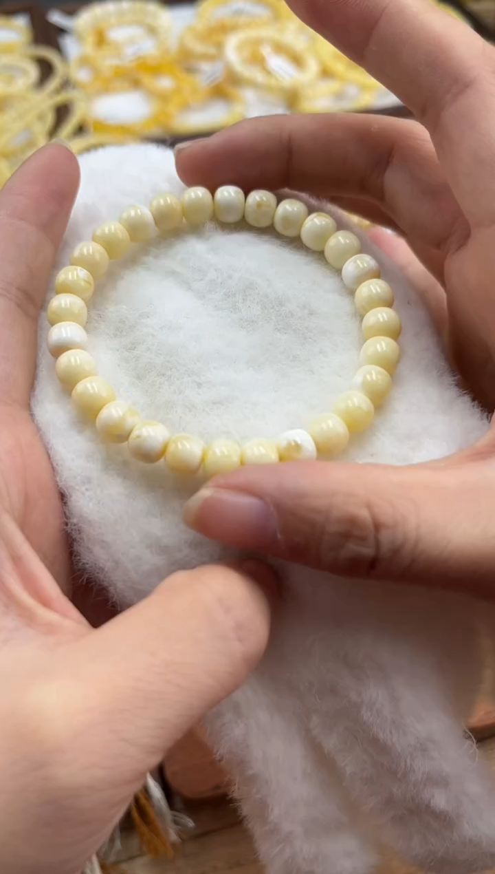 【闪购商品】蜜蜡裸石未镶嵌蜜蜡手串没品控7.6