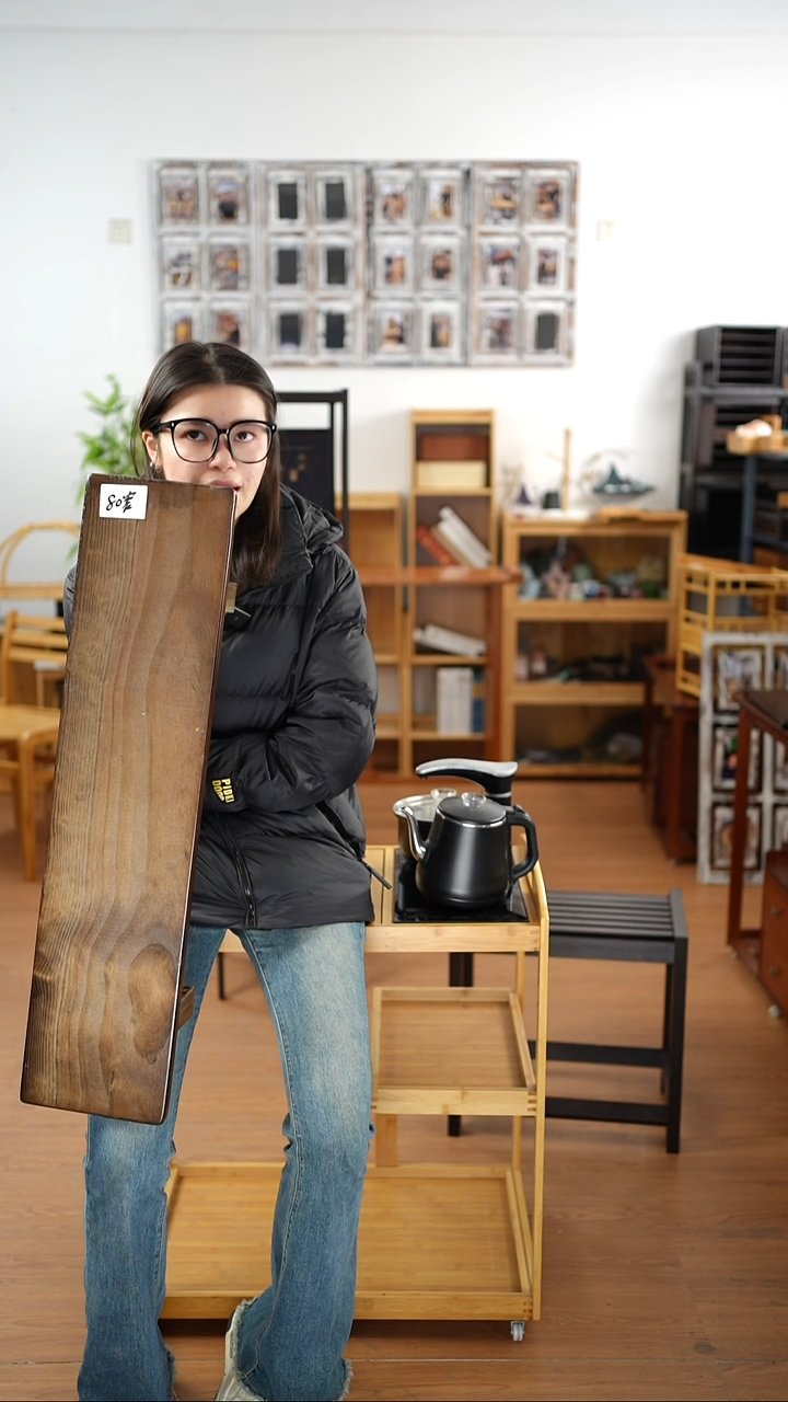 竹实木增高架长90宽的