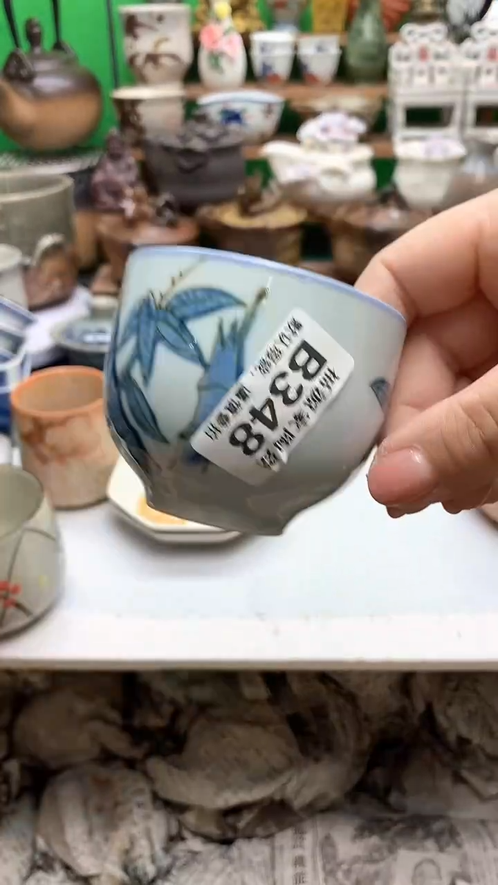 【闪购商品】盖碗海外回流瓷器