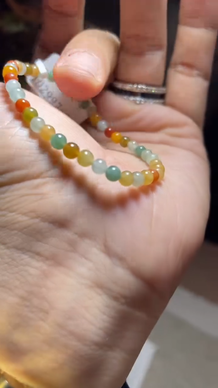 未镶嵌手链翡翠手串