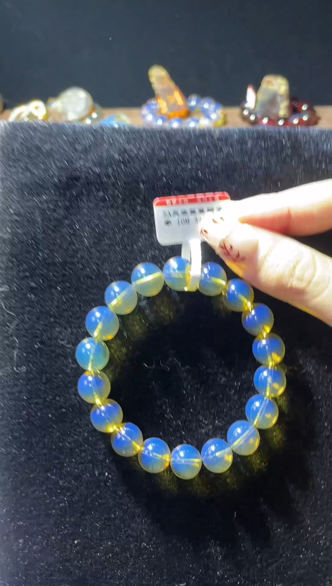 【闪购商品】蓝珀珠宝奇石未镶嵌赛多米