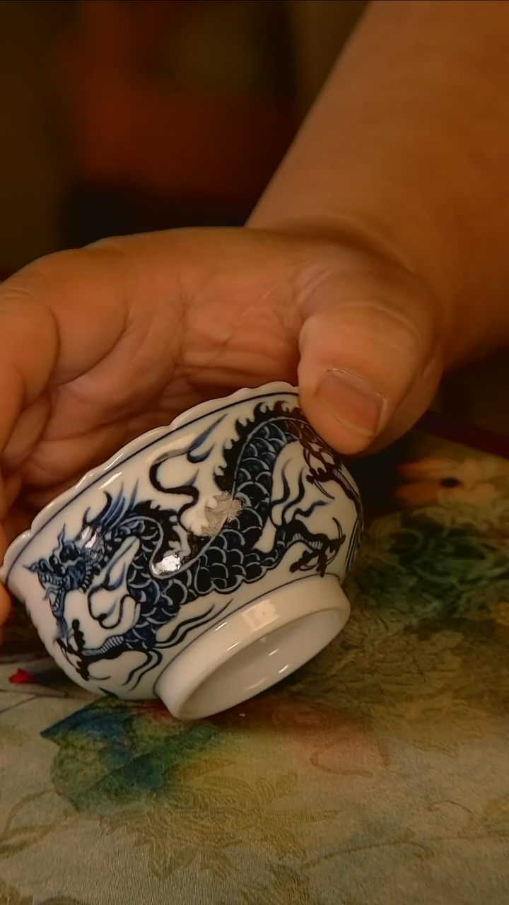 杯手工手绘杯杯很美丽