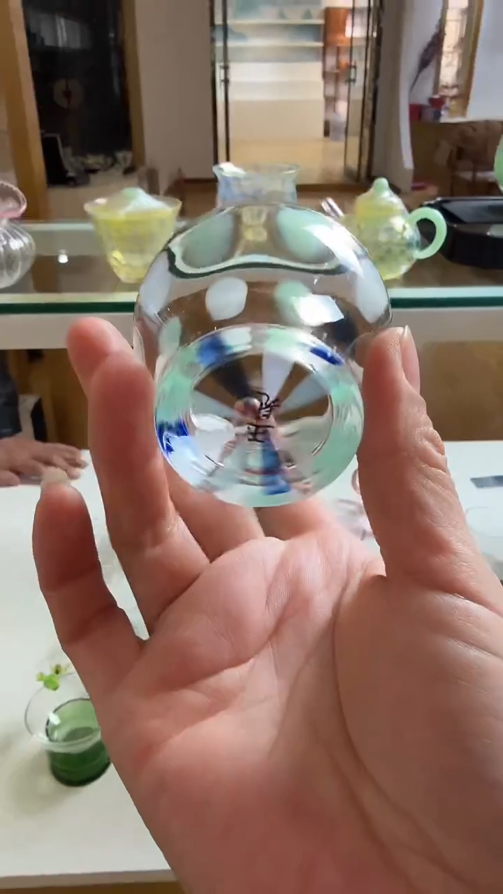 绿色波点主人杯 