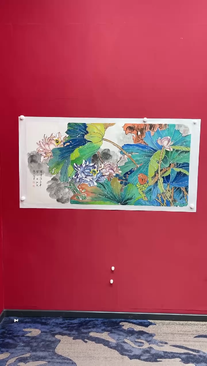 【闪购商品】国画吴-荣宝原作山水/无框/W带荣宝书