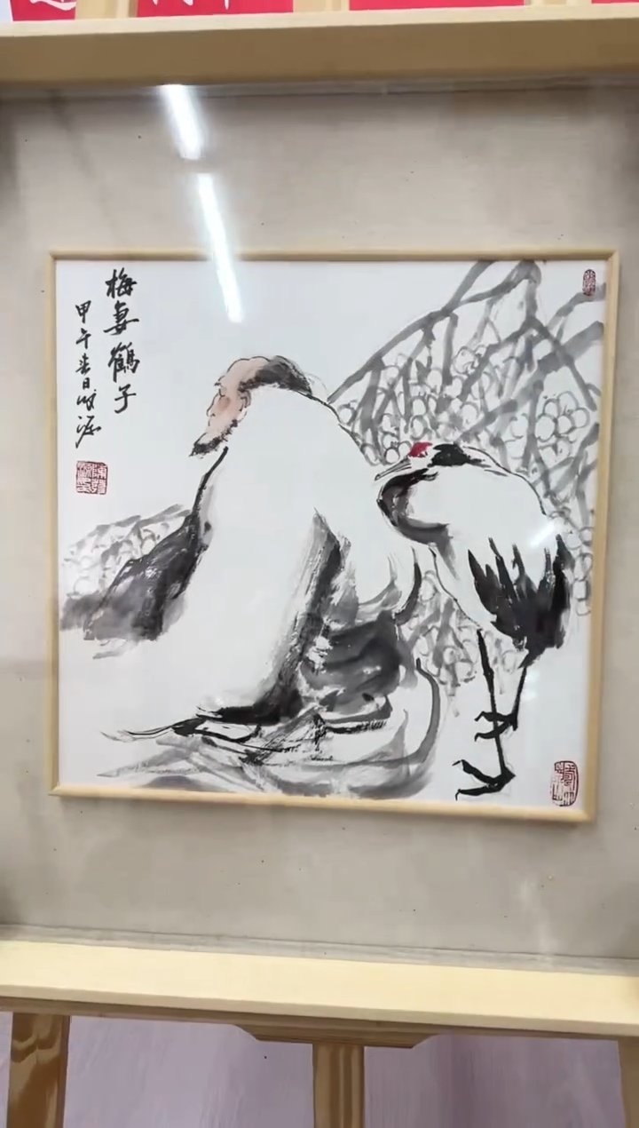 【闪购商品】绘画陈发源-1平尺-人物-带框