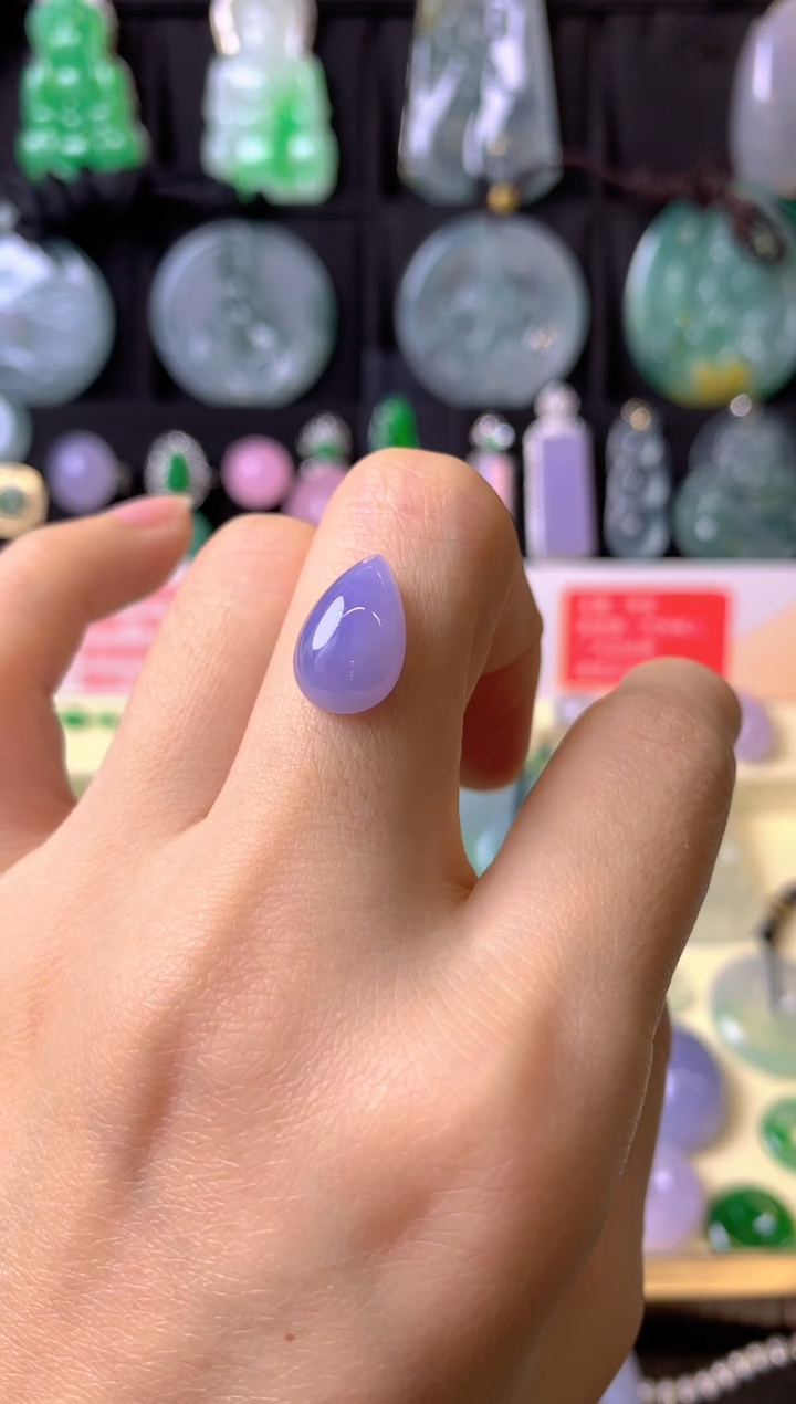 【闪购商品】定制翡翠未镶嵌1裸玉（客户意向镶嵌）