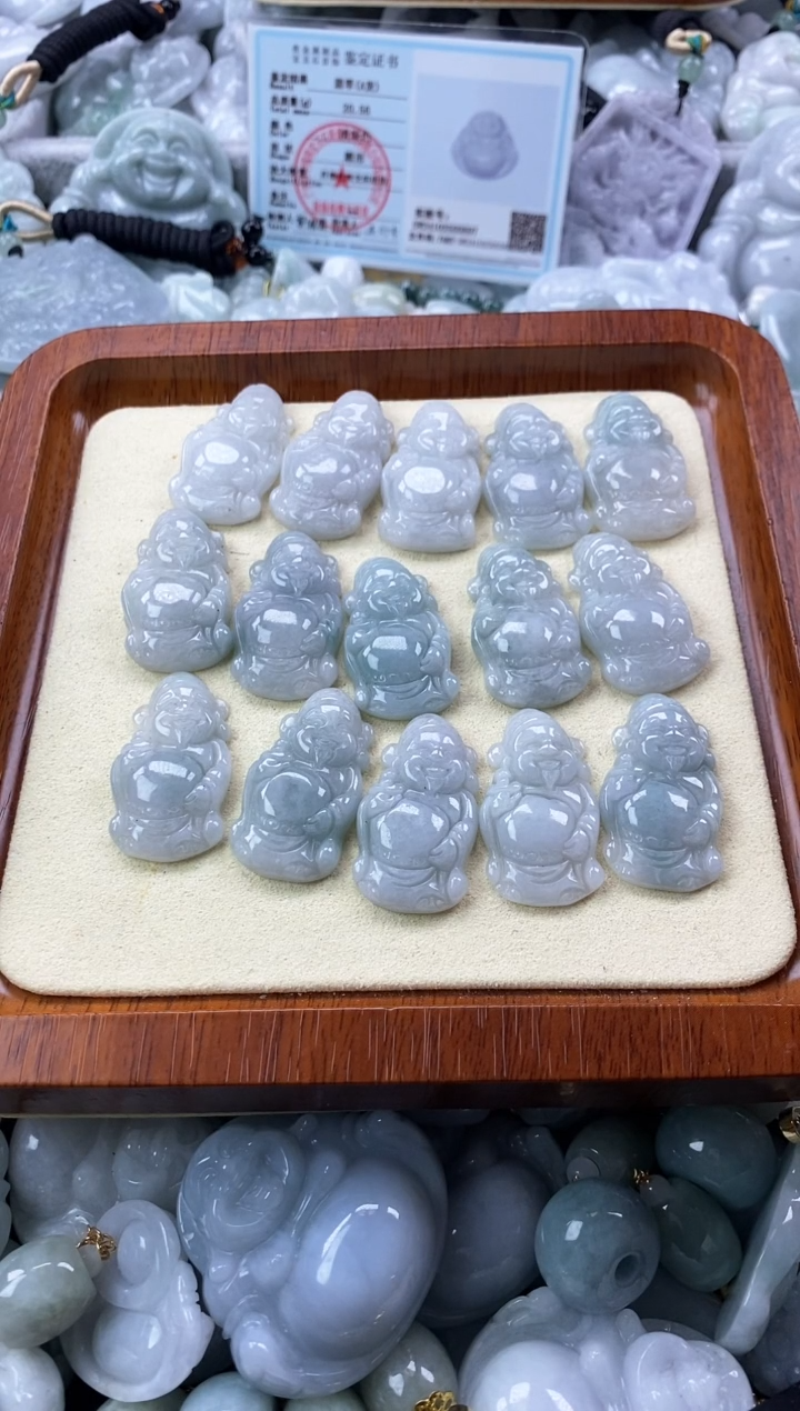 翡翠未镶嵌颈饰缅甸A货翡翠CS