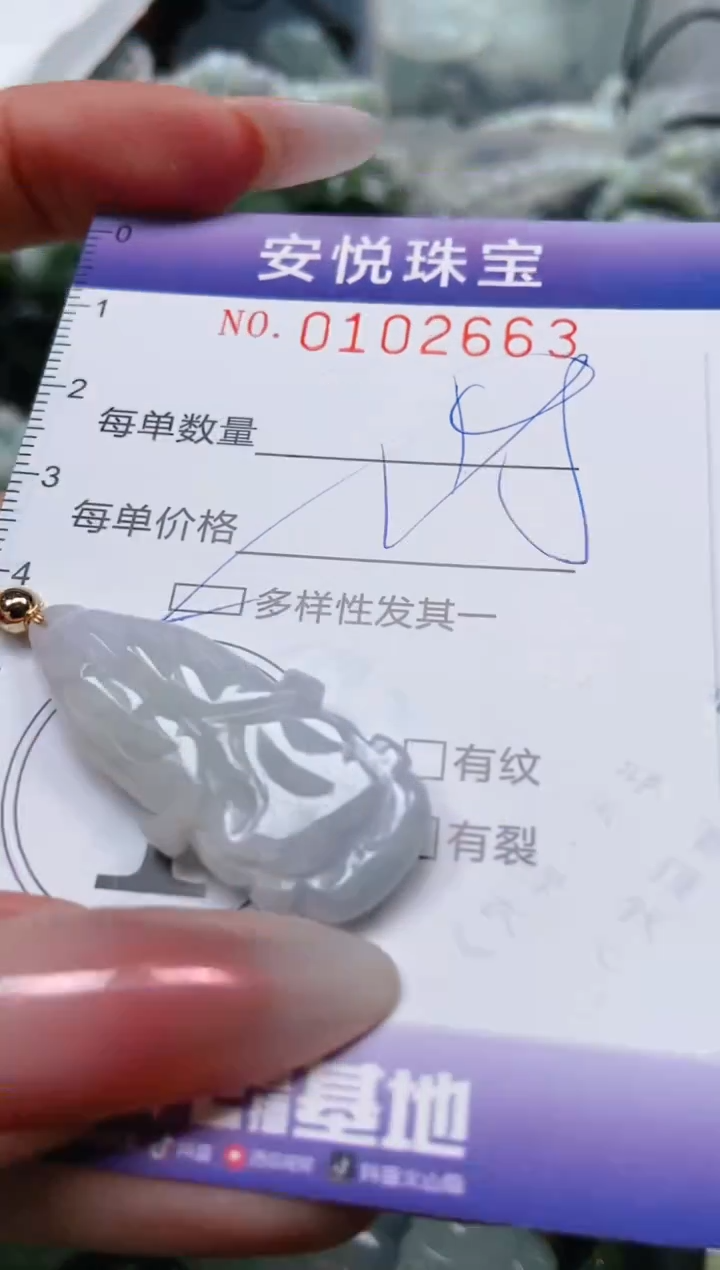 【闪购商品】翡翠颈饰未镶嵌闪购0102663多样性发其一