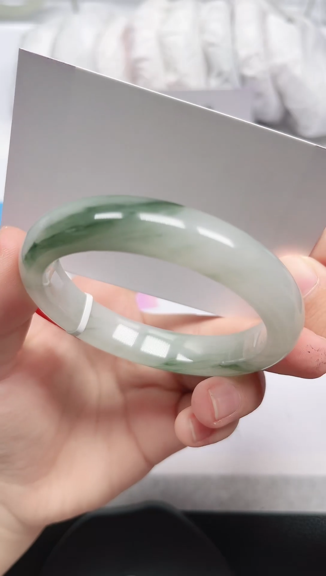 未镶嵌手镯石英岩玉91-57/58