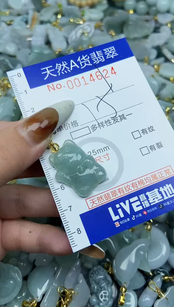 【闪购商品】翡翠颈饰未镶嵌天然A货翡翠