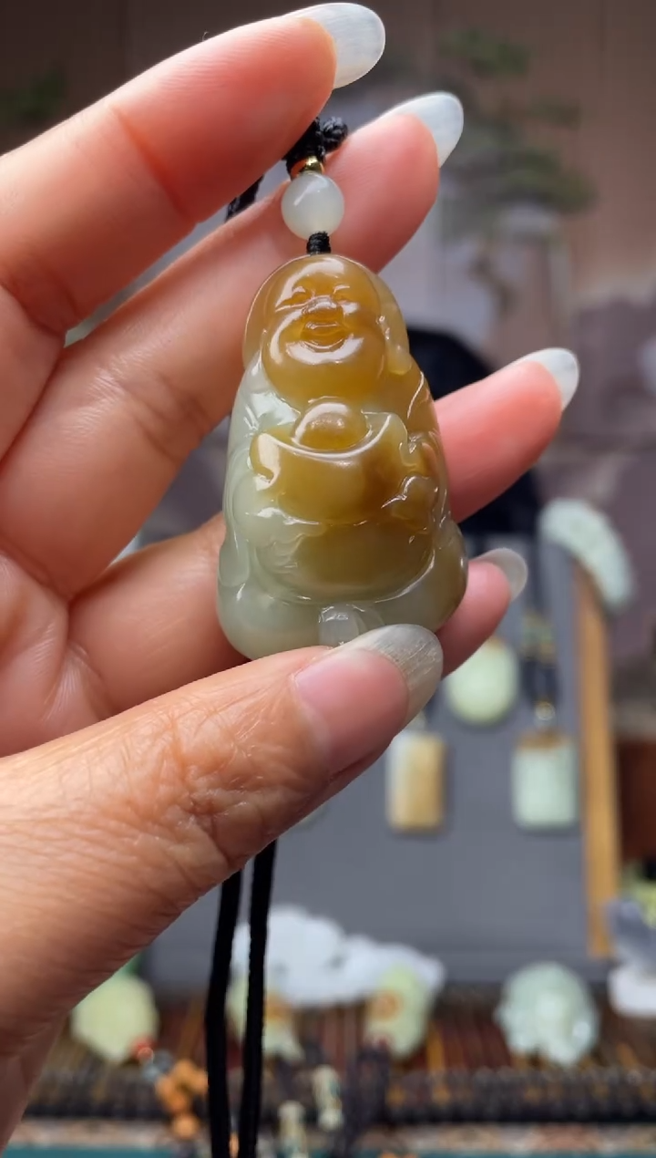 颈饰未镶嵌和田玉拍一发一