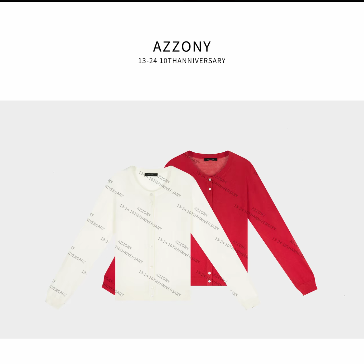 AZ-XJ 苎麻开衫线衣 2025夏季新款NEW XTNJ2503218