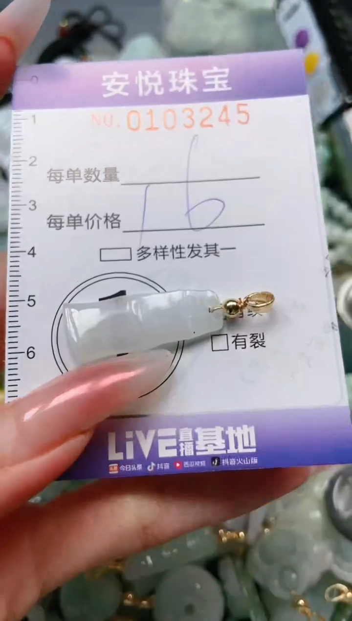 【闪购商品】翡翠颈饰未镶嵌闪购0103245