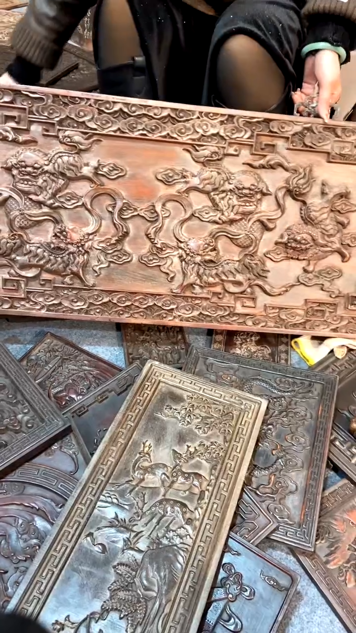 【闪购商品】木紫檀雕刻一物一拍一直播为准