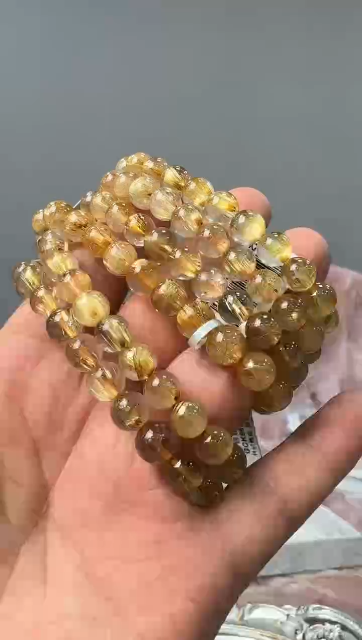 【闪购商品】水晶手链未镶嵌GCK968 约8mm多样性发一件