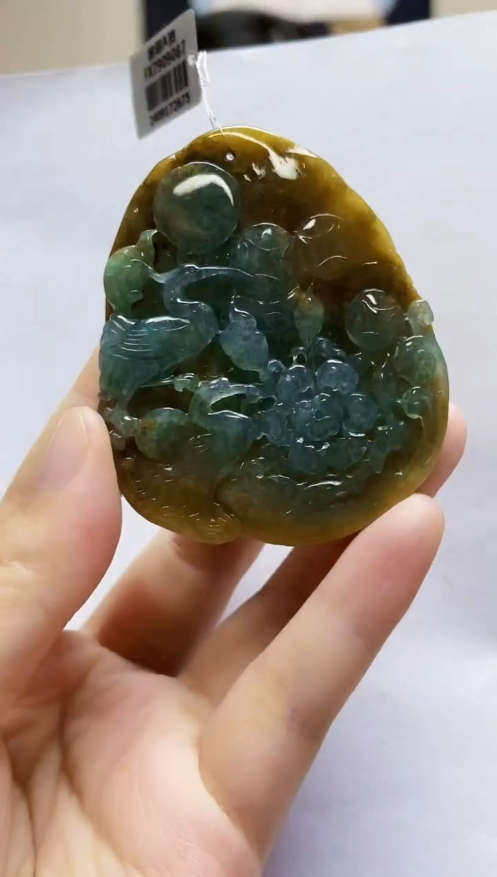 未镶嵌定制翡翠吊坠168