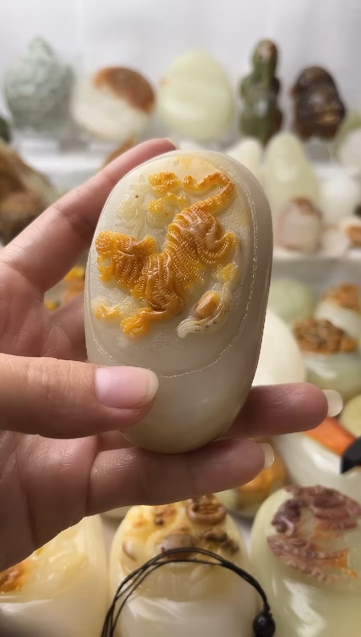 石材古青石棉纹正常不退换虎