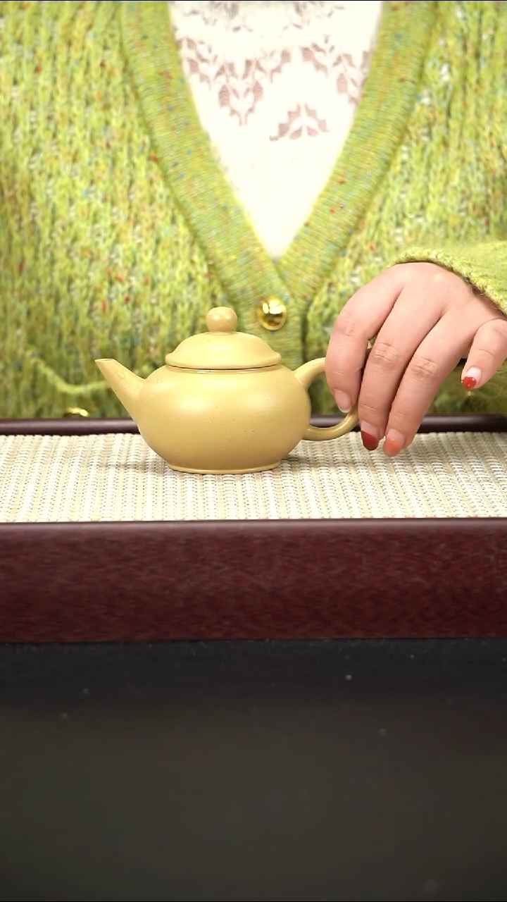 茶壶紫砂本山绿 水平