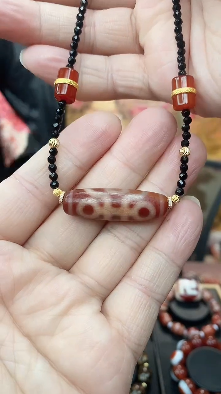 【闪购商品】玛瑙/玉髓锁骨链未镶嵌玛瑙六贵贵锁骨链