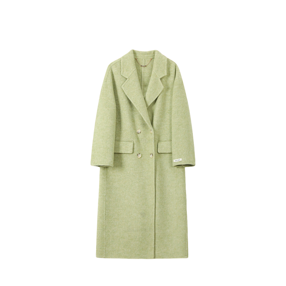【封后轻奢设计】冬季新款简约高级感气质长款大衣8039