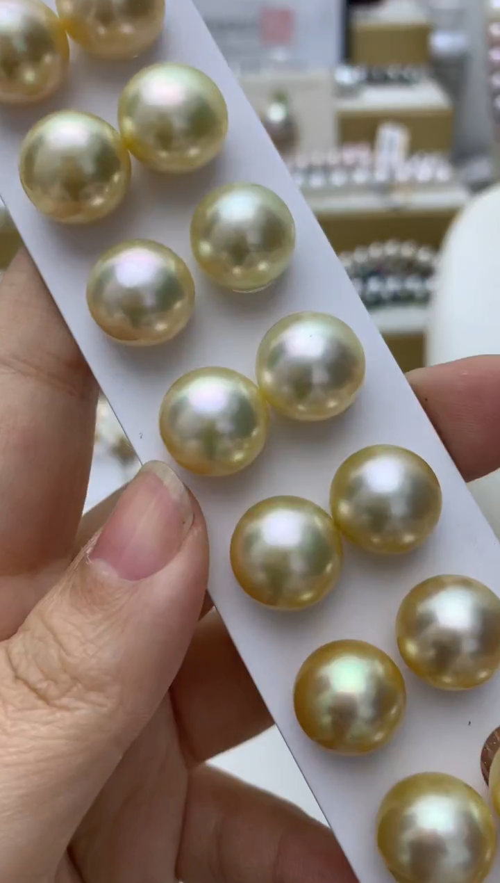 银S925镶嵌耳饰海水珍珠e52 多样性发其一