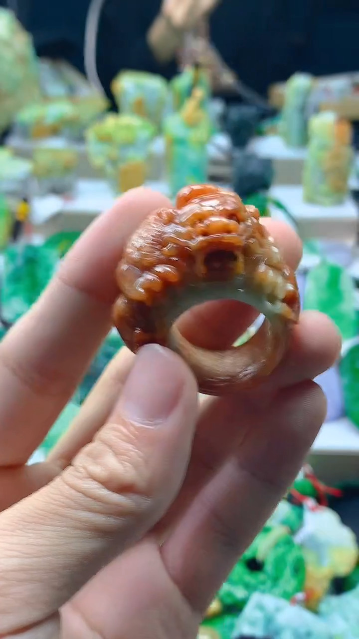颈饰未镶嵌翡翠天然缅甸翡翠a货 19.5