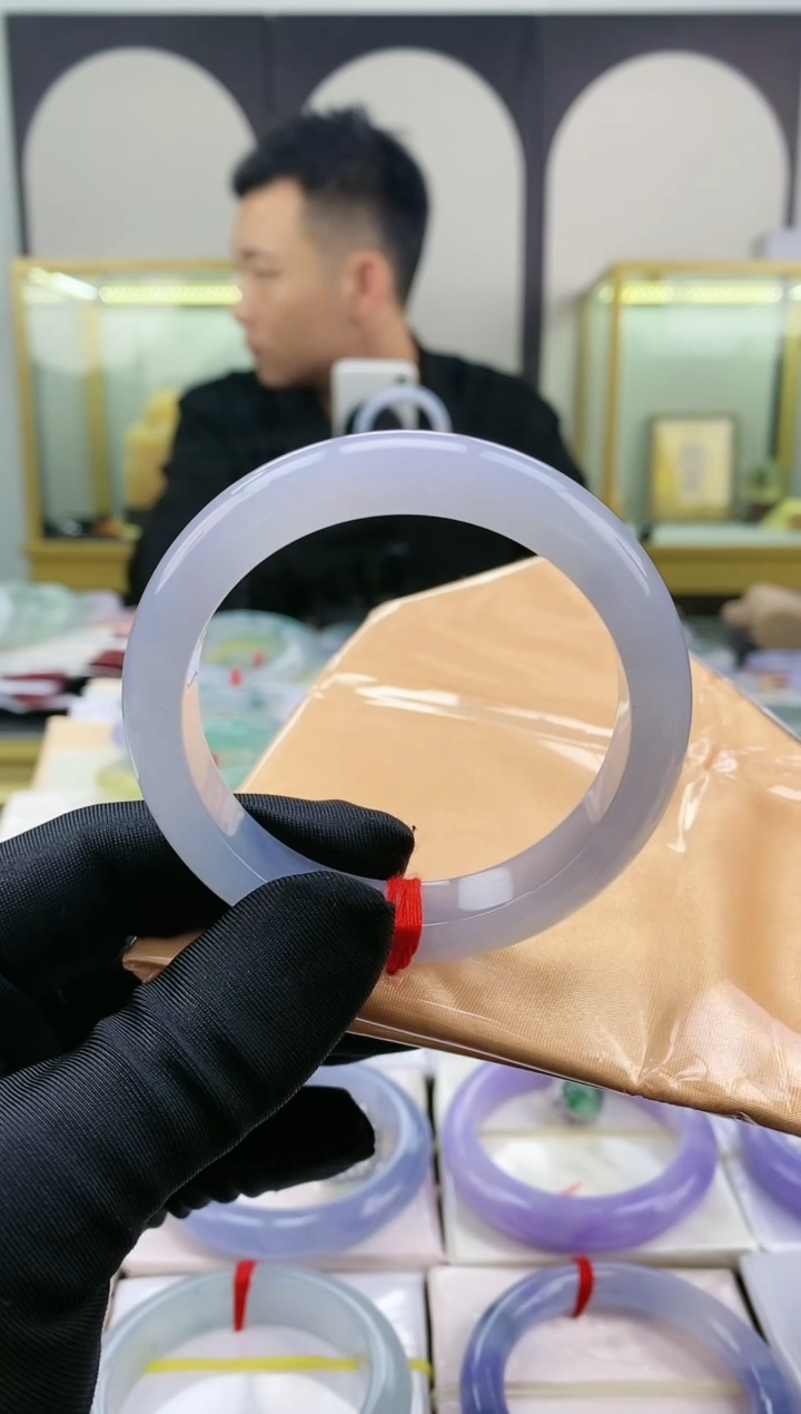 翡翠手镯未镶嵌?****?天然翡翠a货手镯