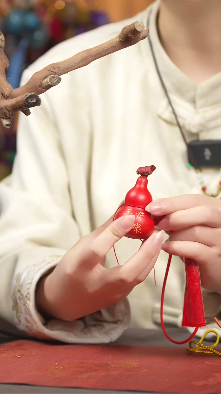 【闪购商品】826号葫芦摆件车挂手持