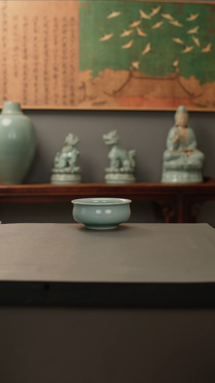 【闪购商品】杯仿古釉原矿 炉式杯