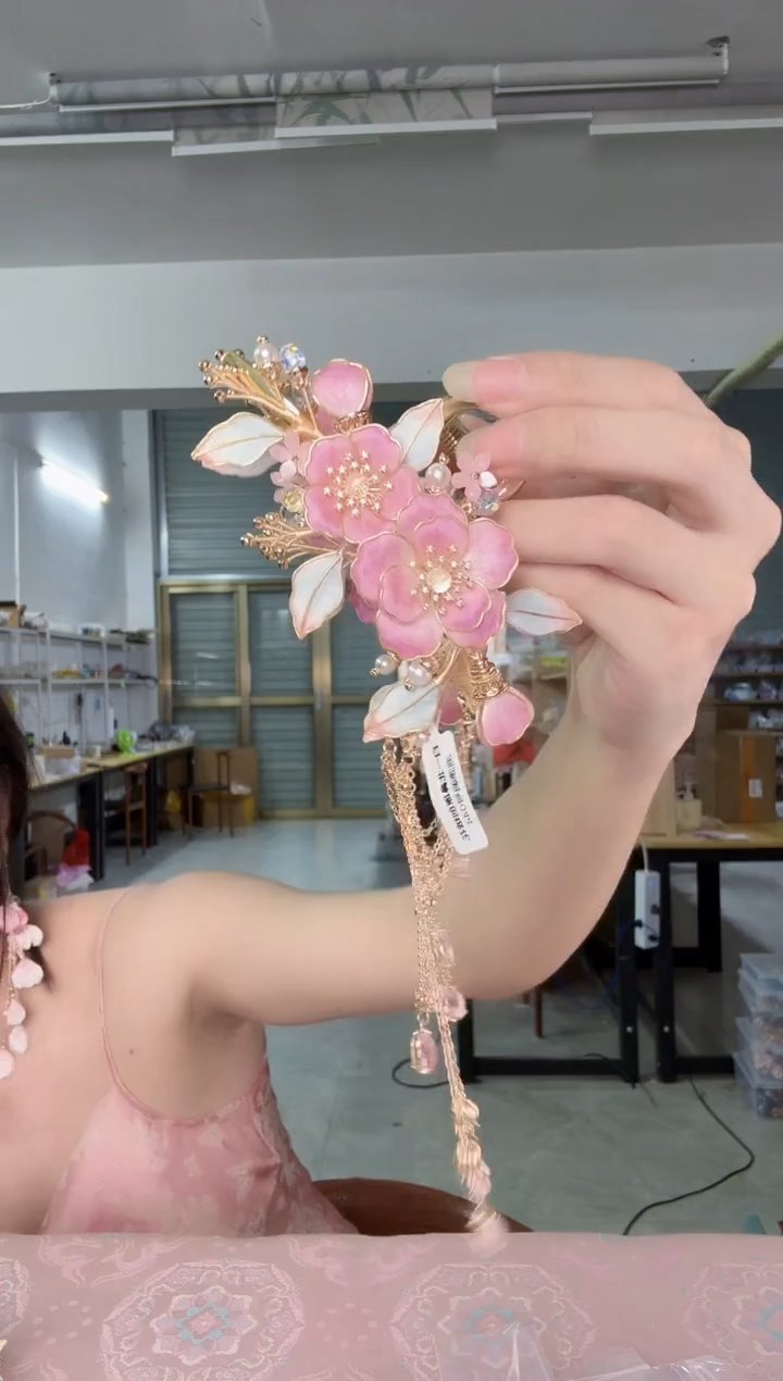 无铜合金233 绒花大抓夹