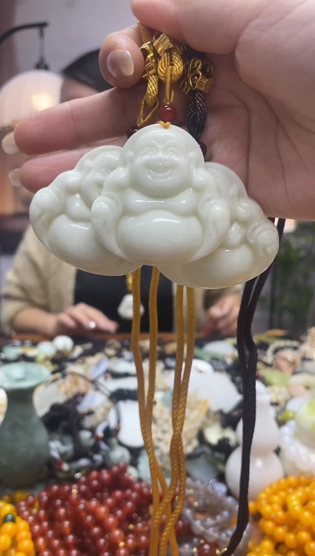 未镶嵌岫玉吊坠多样性发货拍一发一