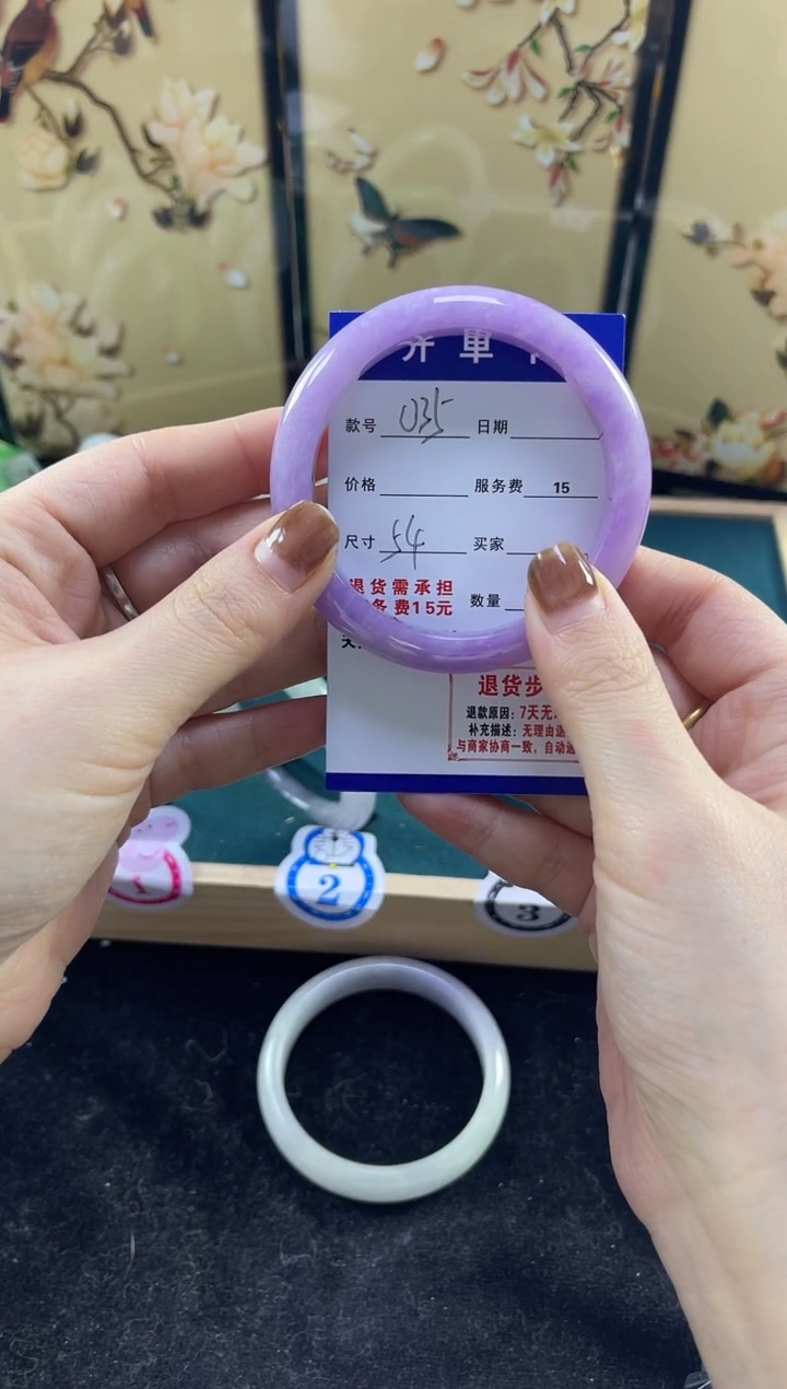 【闪购商品】翡翠手镯未镶嵌缅甸翡翠现货秒发035