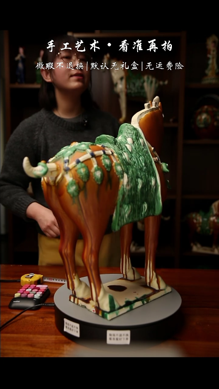 【闪购商品】277 高货大三花马 高54 