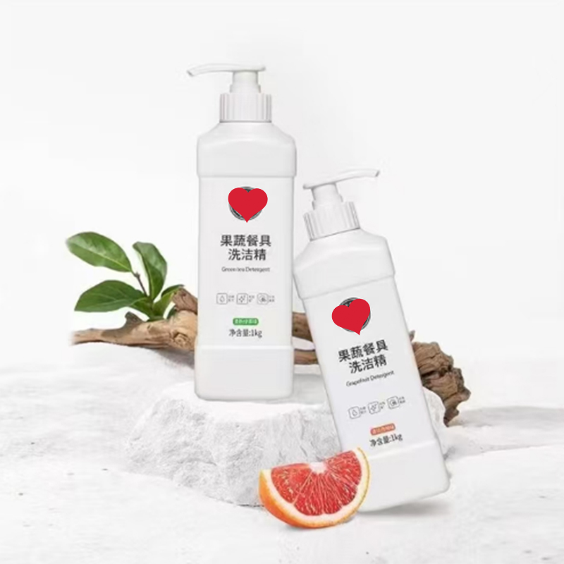 许昌超市自营果蔬净绿茶西柚柠檬果蔬净家用亲肤无刺激去油洗洁精