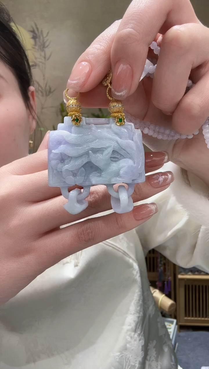 【闪购商品】翡翠颈饰未镶嵌吊坠