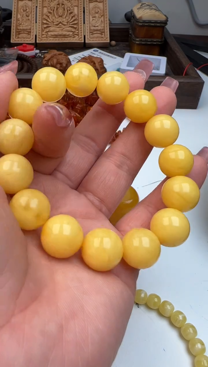 【闪购商品】蜜蜡手链未镶嵌蜜蜡手串